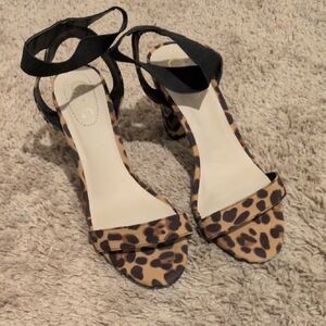 Leopard Print Women's Sandals